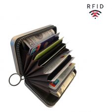 Stylish Luggage Shape Aluminum RFID Blocking Credit Card Holder