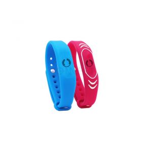 ISO14443A 13.56MHz Silicone RFID Hotel Wristband Door Key