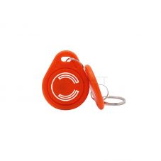 Access Control ISO 14443A 13.56MHz RFID Keyfob ABS Orange Housing