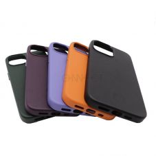 High Quality Genuine Leather Magnetic NFC Powered Smart Phone Case for iPhone 13