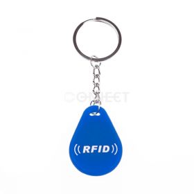 NTAG® 213 13.56MHz Waterproof Droplets Silicone RFID Keychain Tag