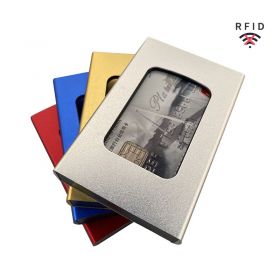 Card Holder RFID Blocking Protection Aluminum Card Case