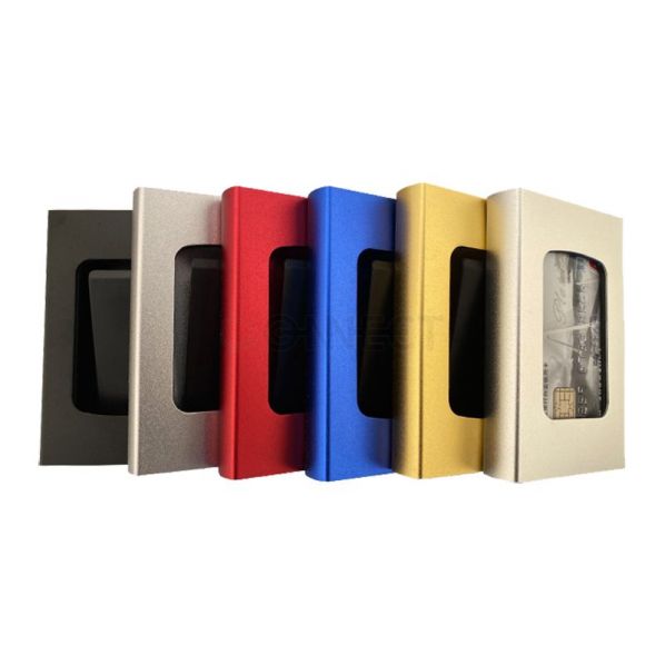 Card Holder RFID Blocking Protection Aluminum Card Case