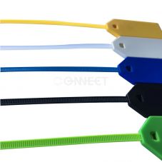 Custom Slim Plastic ISO14443A NTAG® 213 NFC Zip Tie Tag for Tagging Asset