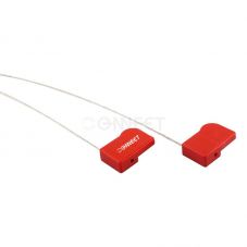 Red Blue Tamper Proof 13.56MHz NTAG® 213 RFID NFC Cable Tag for Asset