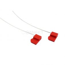 Red Blue Tamper Proof 13.56MHz NTAG® 213 RFID NFC Cable Tag for Asset