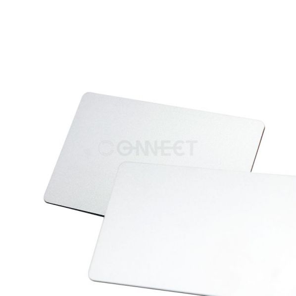 Better Reading Performance Luxury Silver Metal Hybrid One Card