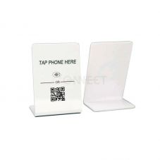 Digital Touchless NFC Menu Stand for Restaurants