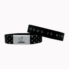 Custom Printing NFC Christian Daily Bible Verse Bracelet I Stayed Inspired