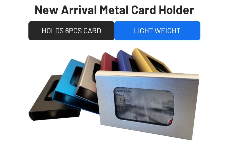 credit card holder rfid blocking