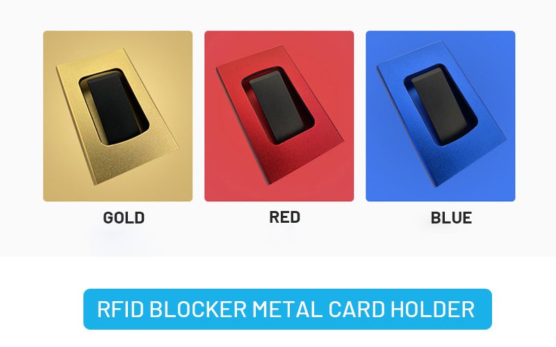 credit card holder rfid blocking